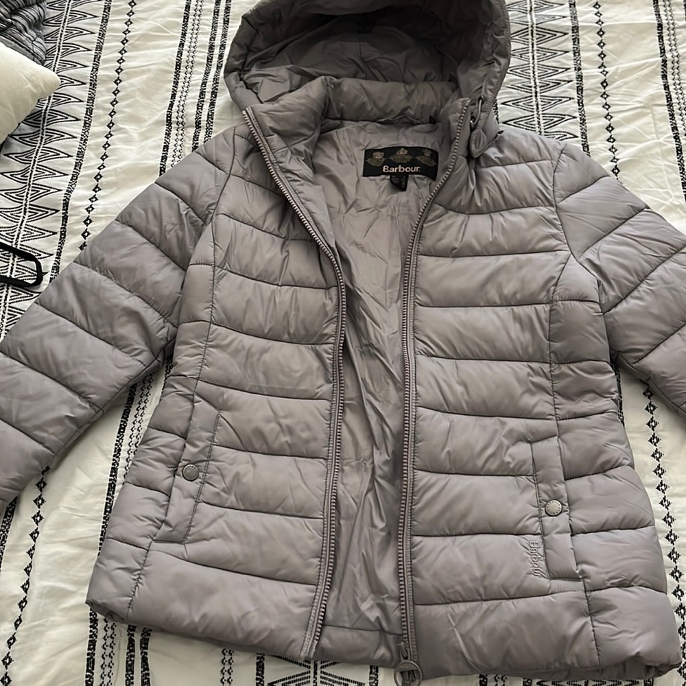Barbour women jacket  gray